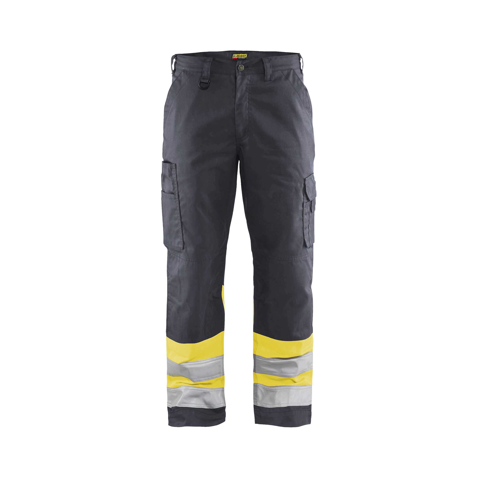 BLAKLADER 15641811 | Hi Vis trousers Hi Vis Reflective Work Trousers Men - twill fabric